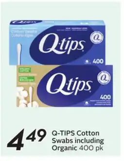 Sobeys Cotton Swabs including Organic offer