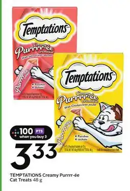Sobeys Creamy Purrrr-ée Cat Treats offer