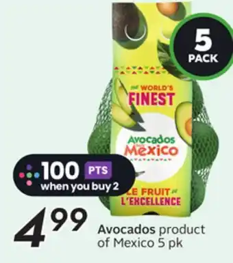 Sobeys Avocados offer