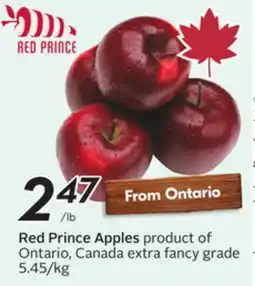 Sobeys Red Prince Apples offer