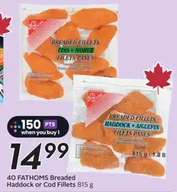 Sobeys Breaded Haddock or Cod Fillets offer