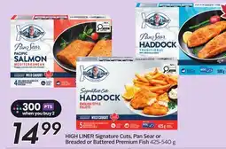 Sobeys Signature Cuts, Pan Sear or Breaded or Battered Premium Fish offer