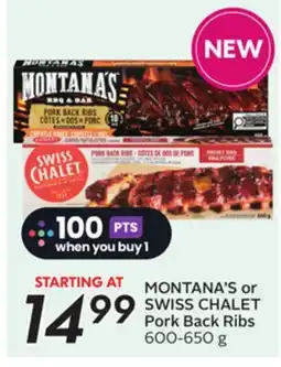 Sobeys Pork Back Ribs offer