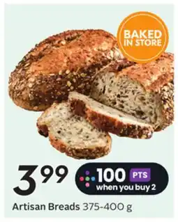 Sobeys Artisan Breads offer