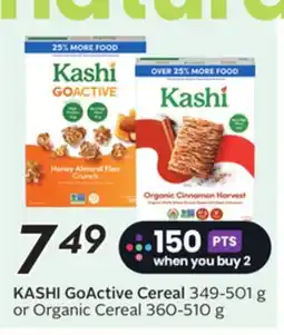 Sobeys GoActive Cereal offer