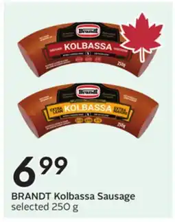 Sobeys Kolbassa Sausage offer