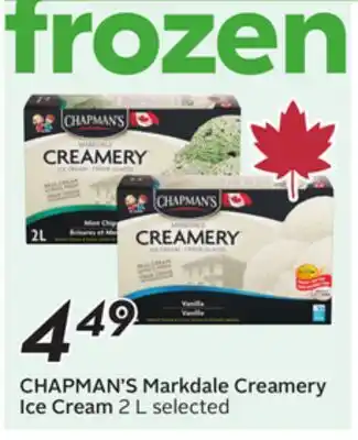 Sobeys Markdale Creamery Ice Cream offer