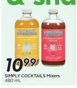 Sobeys Mixers offer