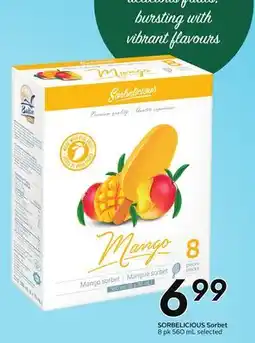 Sobeys Sorbet offer