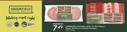 Sobeys Back Bacon, Beefy Jerky Wrappers or Smoked Sausages offer