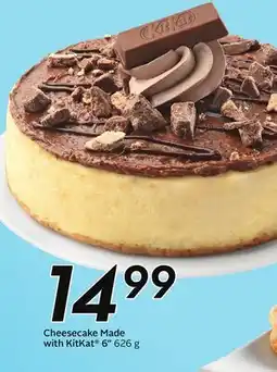 Sobeys Cheesecake Made with KitKat 6 offer