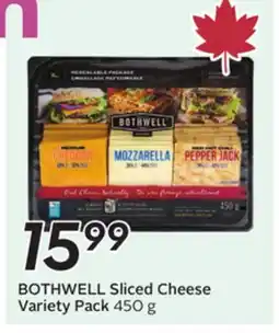 Sobeys BOTHWELL Sliced Cheese Variety Pack offer