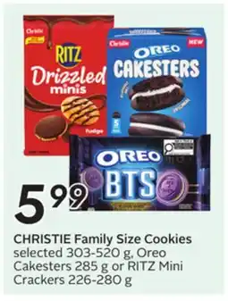 Sobeys Family Size Cookies offer