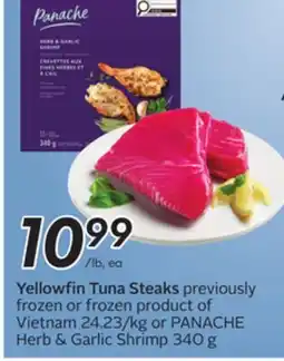 Sobeys Yellowfin Tuna Steaks offer