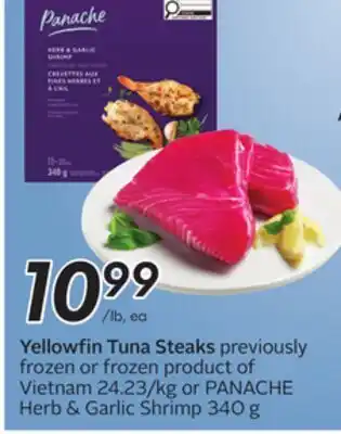 Sobeys Yellowfin Tuna Steaks offer