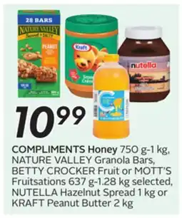 Sobeys COMPLIMENTS Honey offer