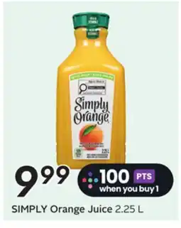 Sobeys Orange Juice offer