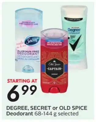 Sobeys Deodorant offer