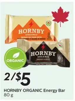 Sobeys ORGANIC Energy Bar offer