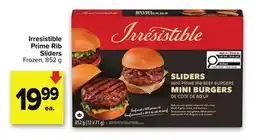 Metro IRRESISTIBLE PRIME RIB SLIDERS offer