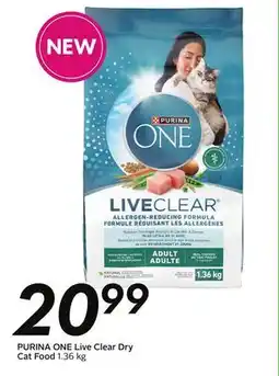 Sobeys Live Clear Dry Cat Food offer