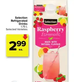 Metro SELECTION REFRIGERATED DRINKS offer