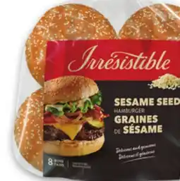 Metro IRRESISTIBLE MAMMOTH HOT DOG OR HAMBURGER BUN offer