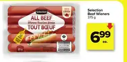 Metro SELECTION BEEF WIENERS offer