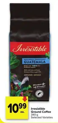 Metro IRRESISTIBLE GROUND COFFEE offer