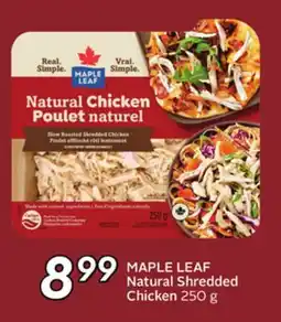 Sobeys Natural Shredded Chicken offer