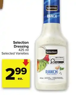 Metro SELECTION DRESSING offer