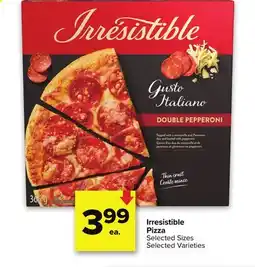 Metro IRRESISTIBLE PIZZA offer