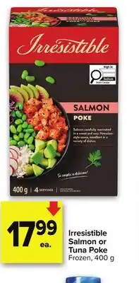 Metro IRRESISTIBLE SALMON OR TUNA POKE offer