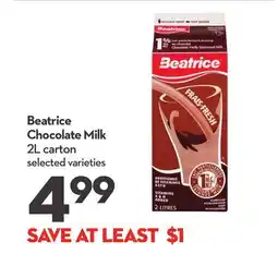 Longo's Chocolate Milk offer
