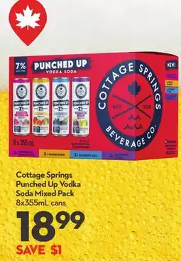 Longo's Punched Up Vodka Soda Mixed Pack offer