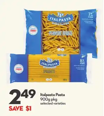 Longo's Italpasta Pasta offer