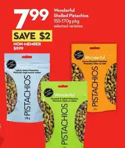 Longo's Wonderful Shelled Pistachios offer