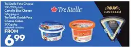 Longo's Feta Cheese 150-200g tub, Blue Cheese 125g pkg or Danish Feta Cheese Cubes 200g pkg offer