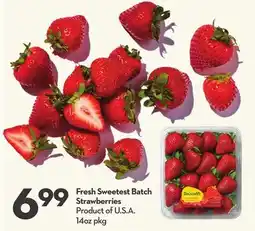 Longo's Fresh Sweetest Batch Strawberries offer