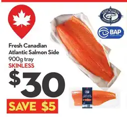 Longo's Fresh Canadian Atlantic Salmon Side offer