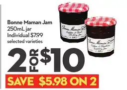 Longo's Bonne Maman Jam offer