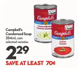 Longo's Condensed Soup offer