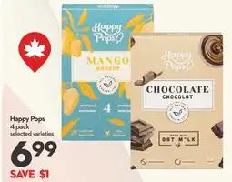 Longo's Happy Pops offer