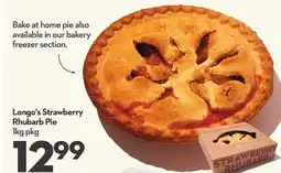 Longo's Longo's Strawberry Rhubarb Pie offer