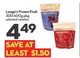 Longo's Frozen Fruit offer