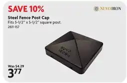 Home Hardware Steel Fence Post Cap offer
