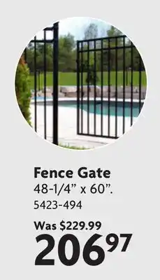 Home Hardware Legacy Iron Fence offer