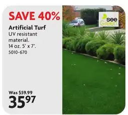 Home Hardware Artificial Turf offer