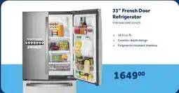 Home Hardware 33 French Door Refrigerator offer