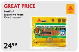 Home Hardware PostFix Expansive Foam offer